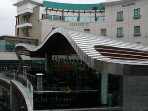 Curved Stainless Steel Roof