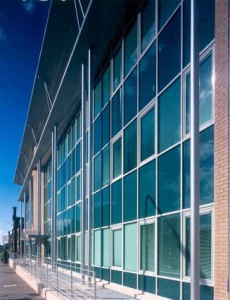 image of soundcraft aluminium curtain walling