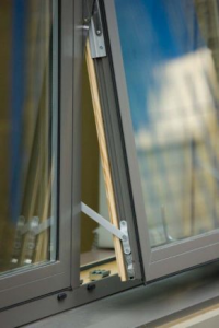 image of soundcraft flush casement aluminium window