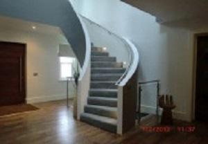 Concrete staircase formwork