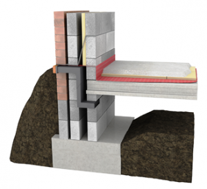 MemTech Ground Gas Protection System installed with a Delta Type C Waterproofing System