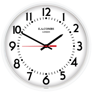 EA Combs Analogue Clocks